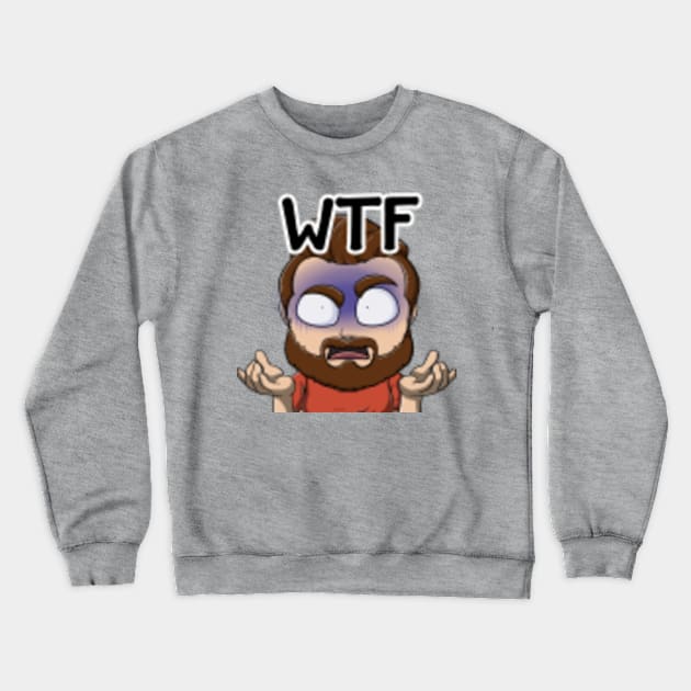 Savage WTF Crewneck Sweatshirt by The_Savage_Fire